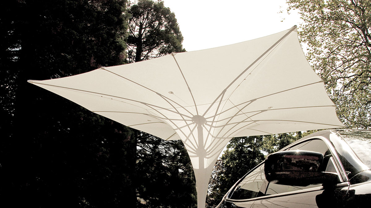 Sonnenschirme von der BiKATEC Metall- und Textilverarbeitungs GmbH