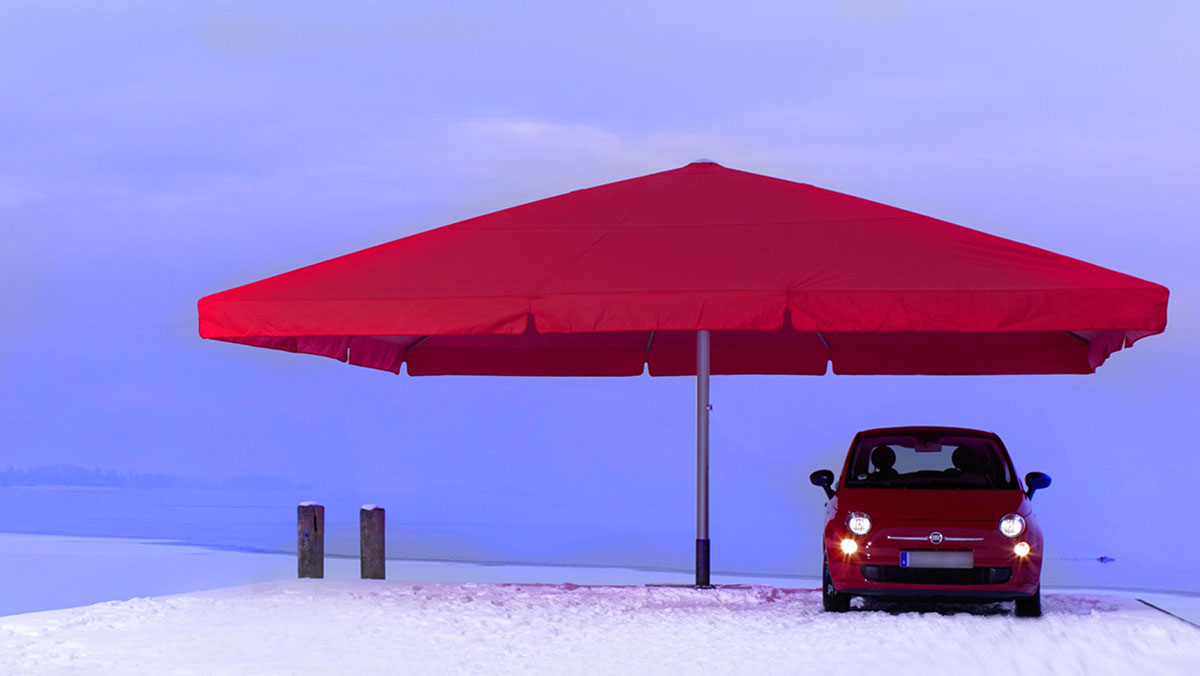 Sonnenschirme von der BiKATEC Metall- und Textilverarbeitungs GmbH